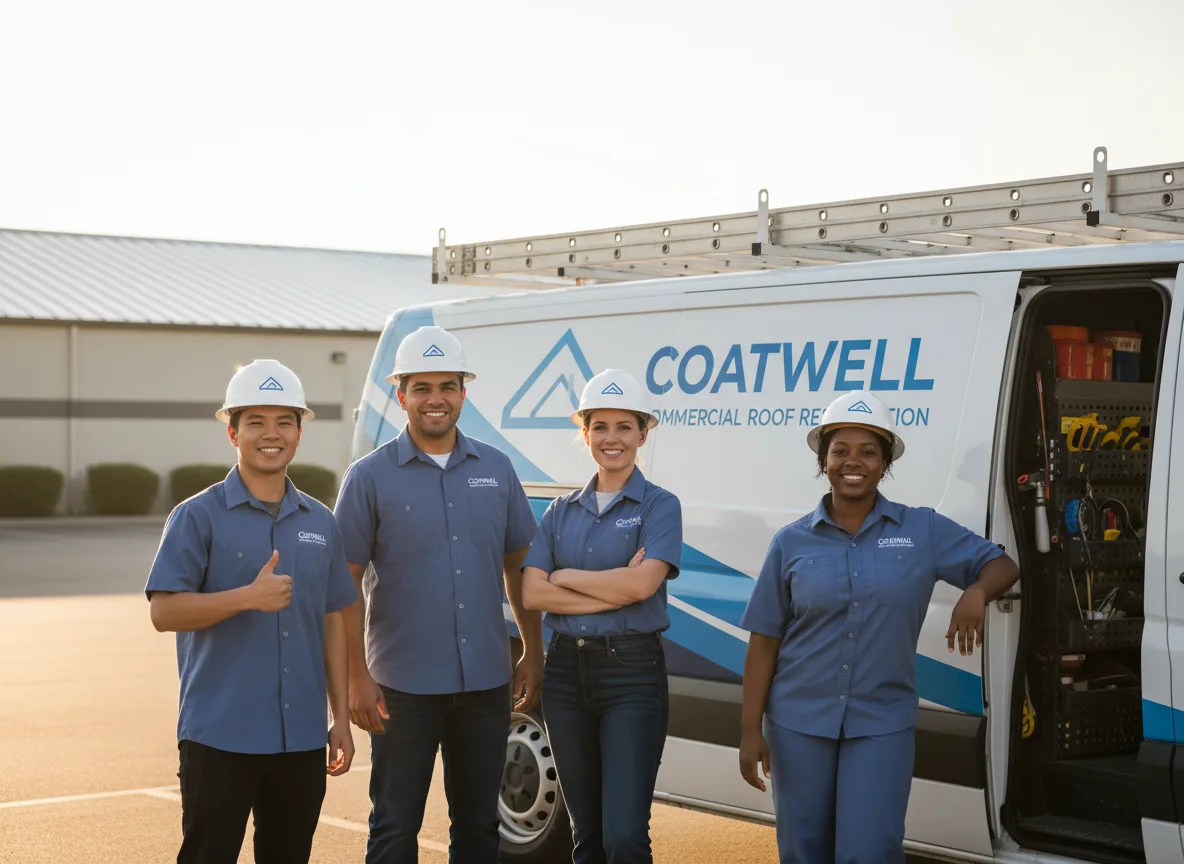 Commercial roof coating company in Trempealeau, WI